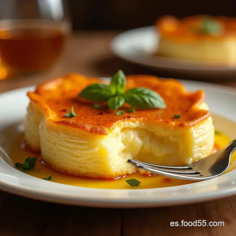 Flan De Quesitos Casero Receta F&aacute;cil Y Cremosa presentation