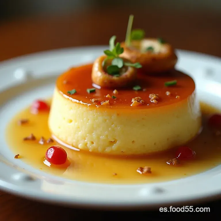 Flan Cremoso de Turr&oacute;n de Jijona Sin Horno El Postre Navide&ntilde;o M&aacute;s F&aacute;cil del A&ntilde;o