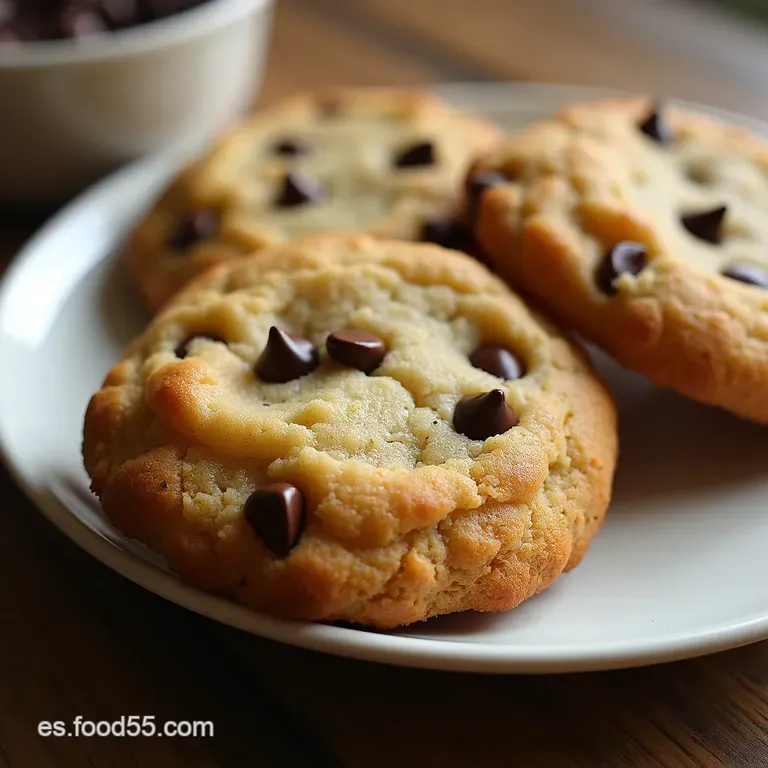 Las Verdaderas Galletas Americanas Chocolate Chip Cookies Suaves por Dentro Crujientes por Fuera