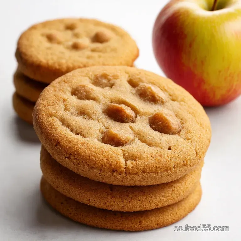 Galletas Snickerdoodle con Coraz&oacute;n de Manzana