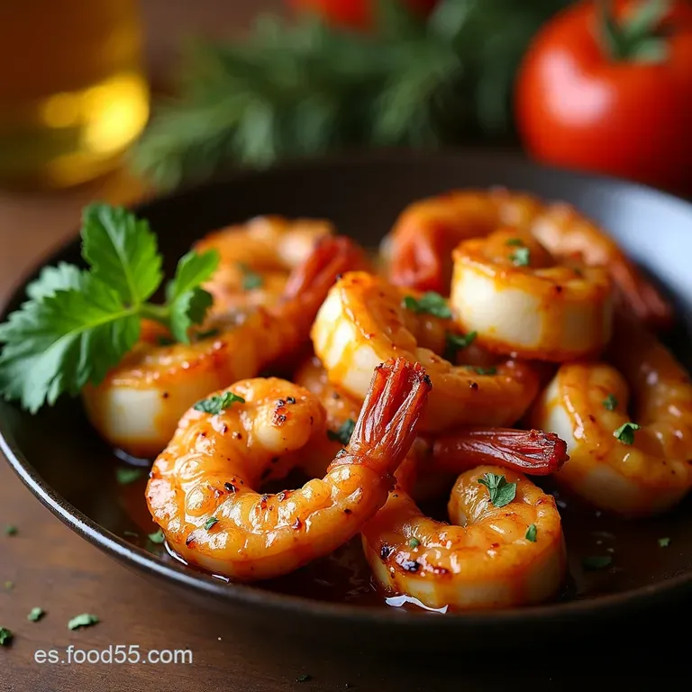 Gambones Asados Al Horno Receta Mediterr&aacute;nea Jugosos Y R&aacute;pidos presentation