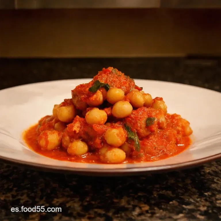 Garbanzas Estofadas a La Madrile&ntilde;a presentation