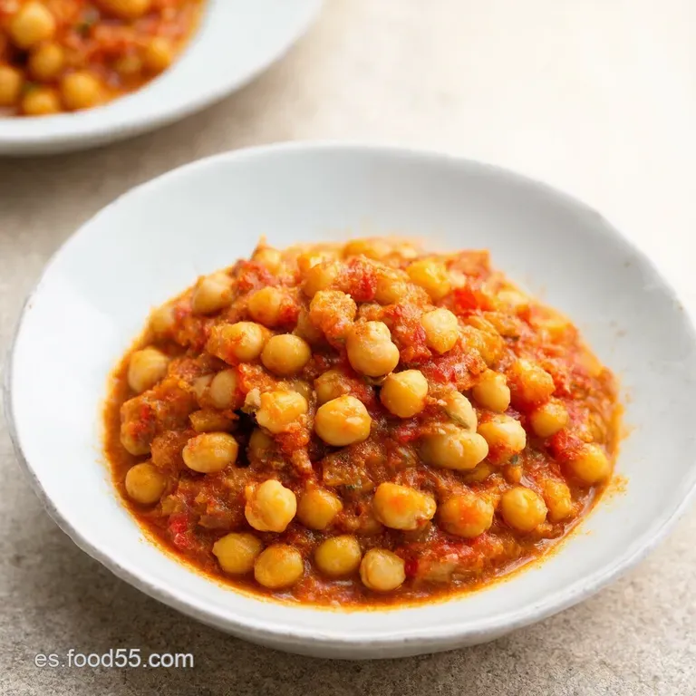 Garbanzas Estofadas a la Madrile&ntilde;a