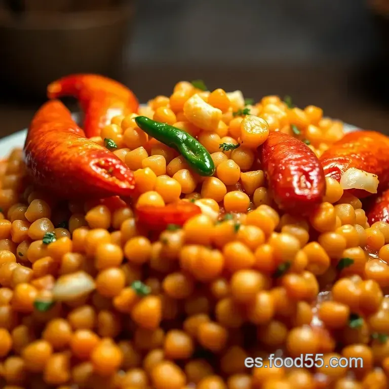 Garbanzos Con Langostinos: Un Abrazo Marino presentation