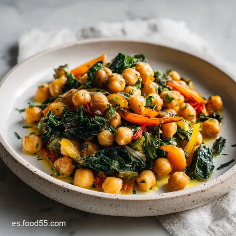 Garbanzos Con Verduras Melosos