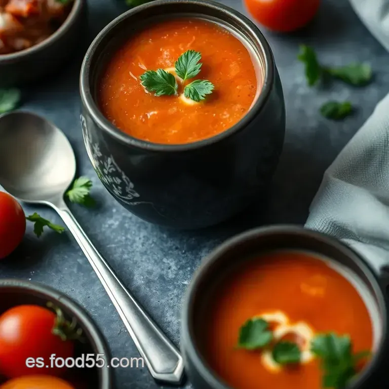 Gazpacho Andaluz: Un Cl&aacute;sico Refrescante presentation