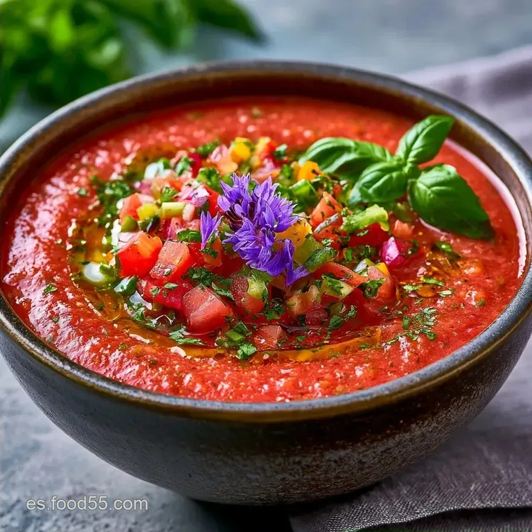 Gazpacho en Thermomix en 12 Minutos