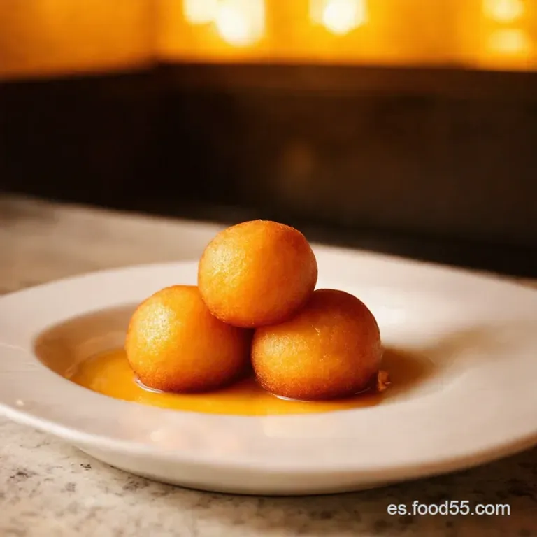 Gulab Jamun Bake De Zoha Un Postre Indio F&aacute;cil Y Delicioso presentation