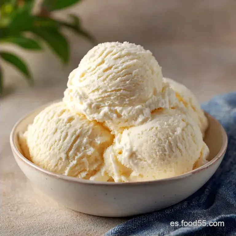 Receta Helado Casero F&aacute;cil: Cremoso y Sin M&aacute;quina
