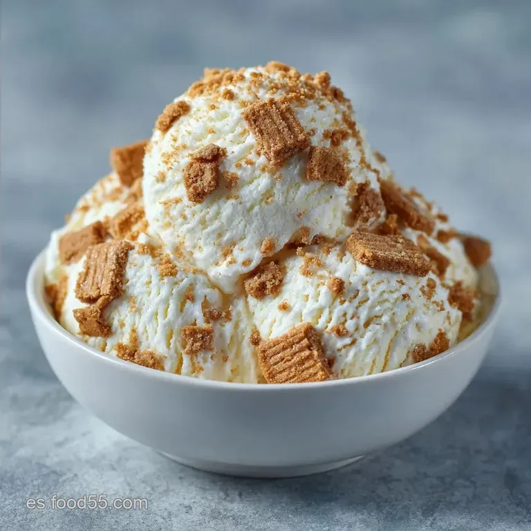 Helado De Galleta Cremoso: Textura Sedosa y Casera