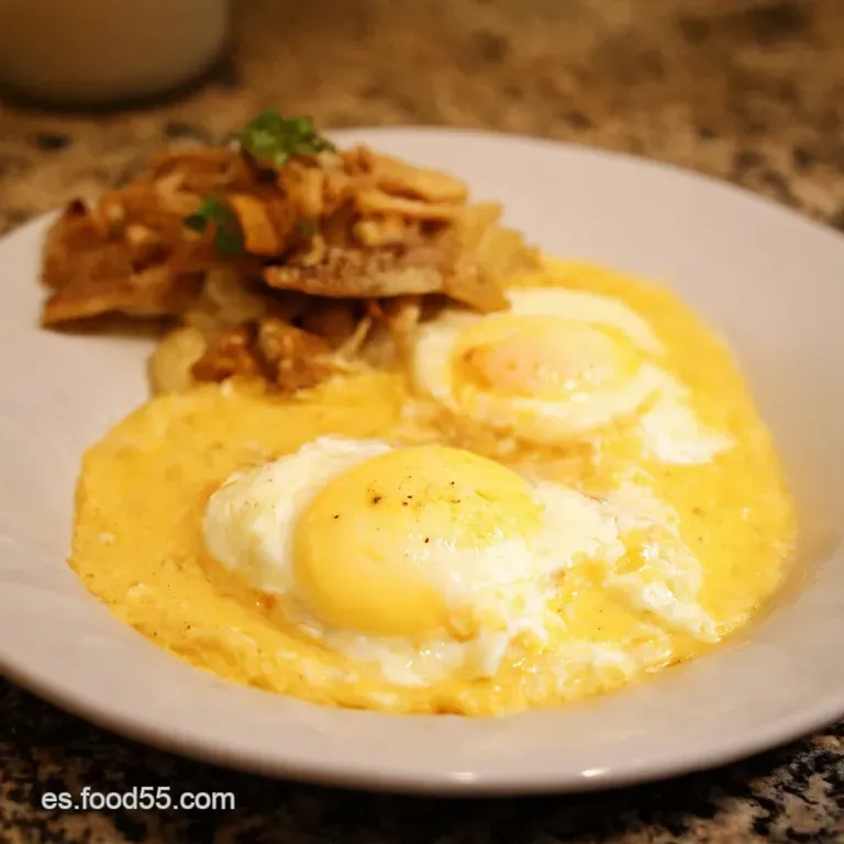 Huevos Revueltos Cremosos Al Estilo De La Abuela presentation