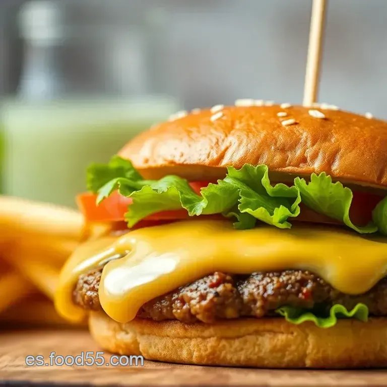 La Hamburguesa Perfecta: Receta Cl&aacute;sica con un Toque Espa&ntilde;ol