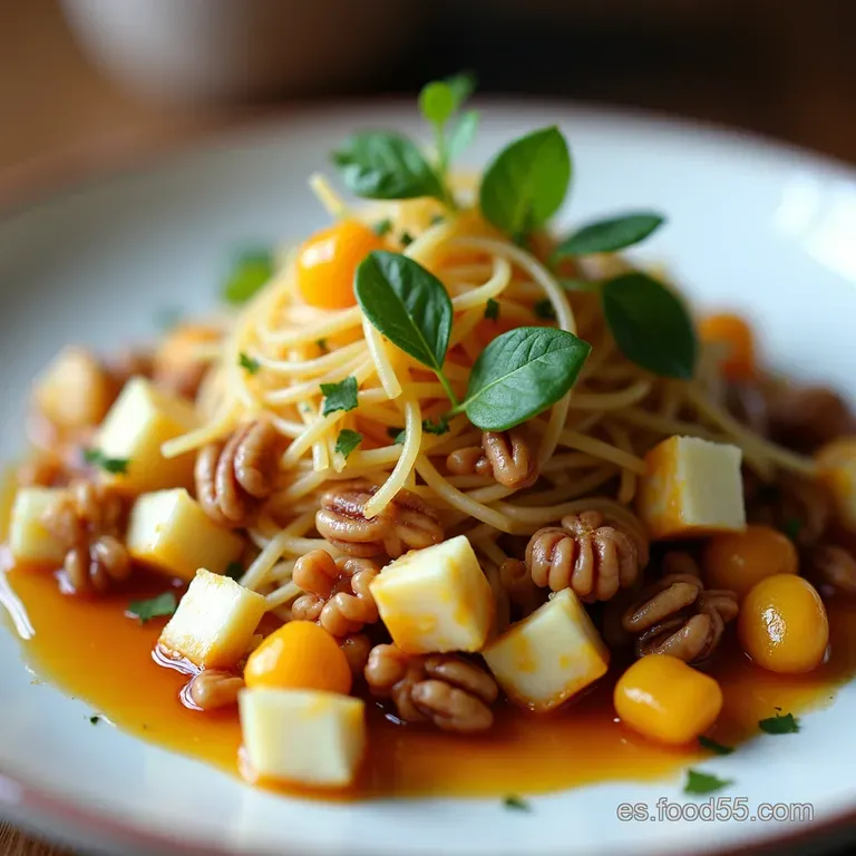 La Joya de Oto&ntilde;o Ensalada Sublime de Membrillo Queso de Cabra y Nueces Caramelizadas