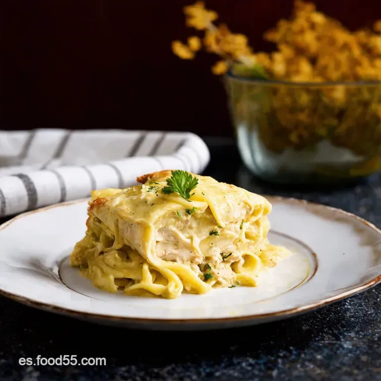 Lasa&ntilde;a Alfredo De Pollo presentation