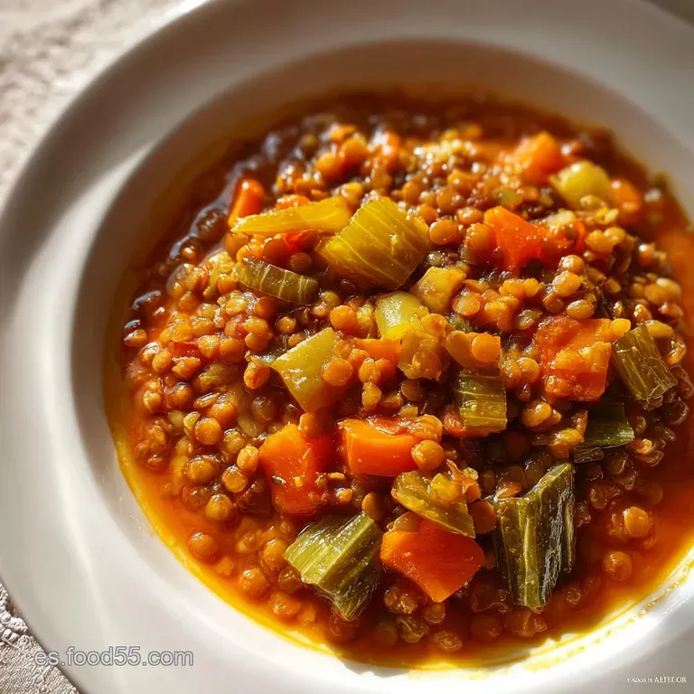 lentejas con verduras