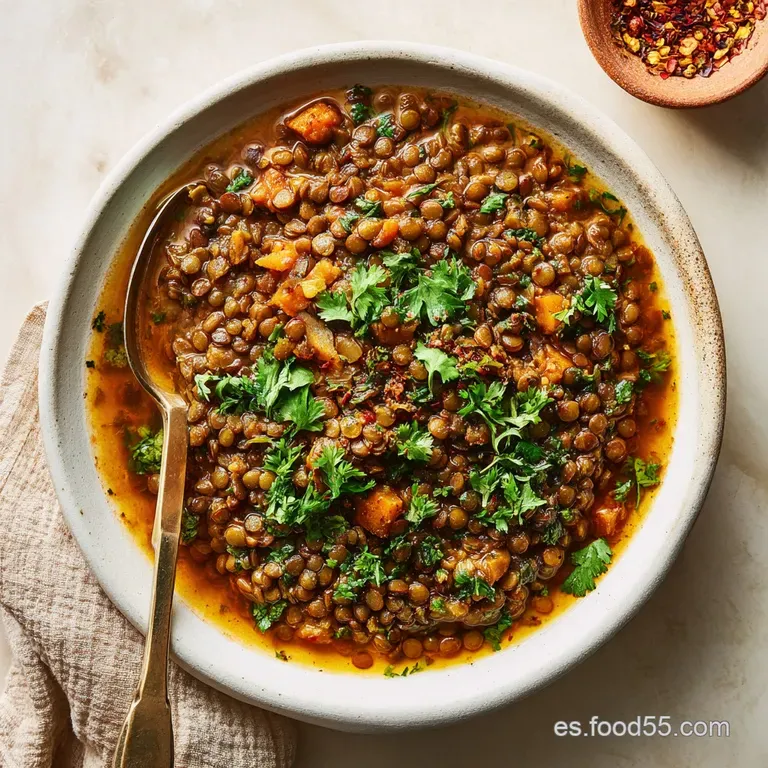 Lentejas Olla Express: Receta F&aacute;cil y R&aacute;pida