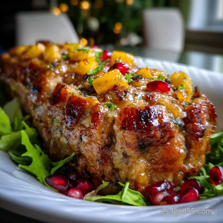 Cena de Nochebuena: Lomo Relleno de Fiesta