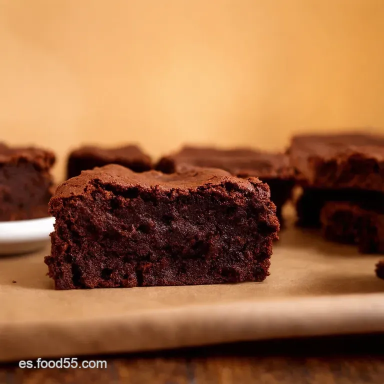 Los Brownies Fudgy Perfectos Un Pecado Chocolateado presentation