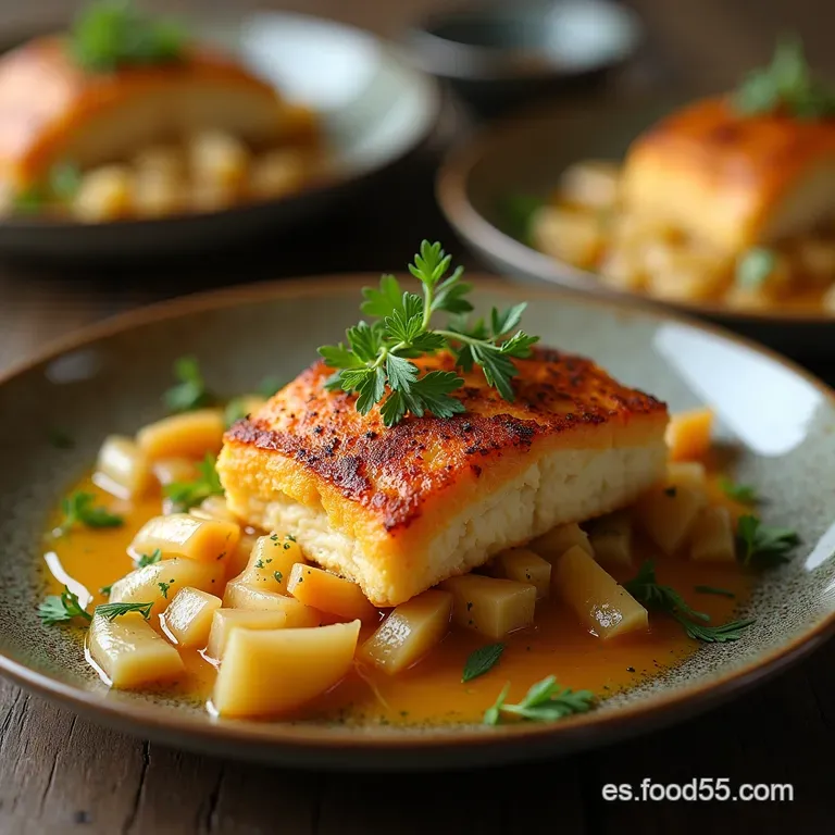 Lubina al Horno a la Donostiarra El Sabor del Cant&aacute;brico en tu Mesa