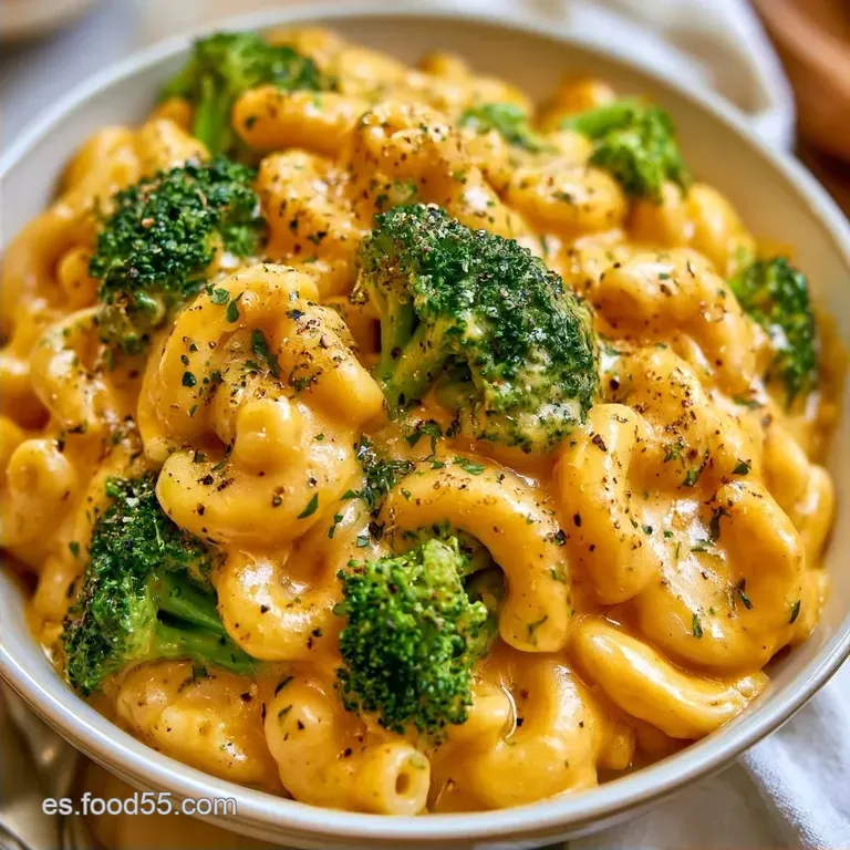 Macarrones Con Brócoli Con Queso