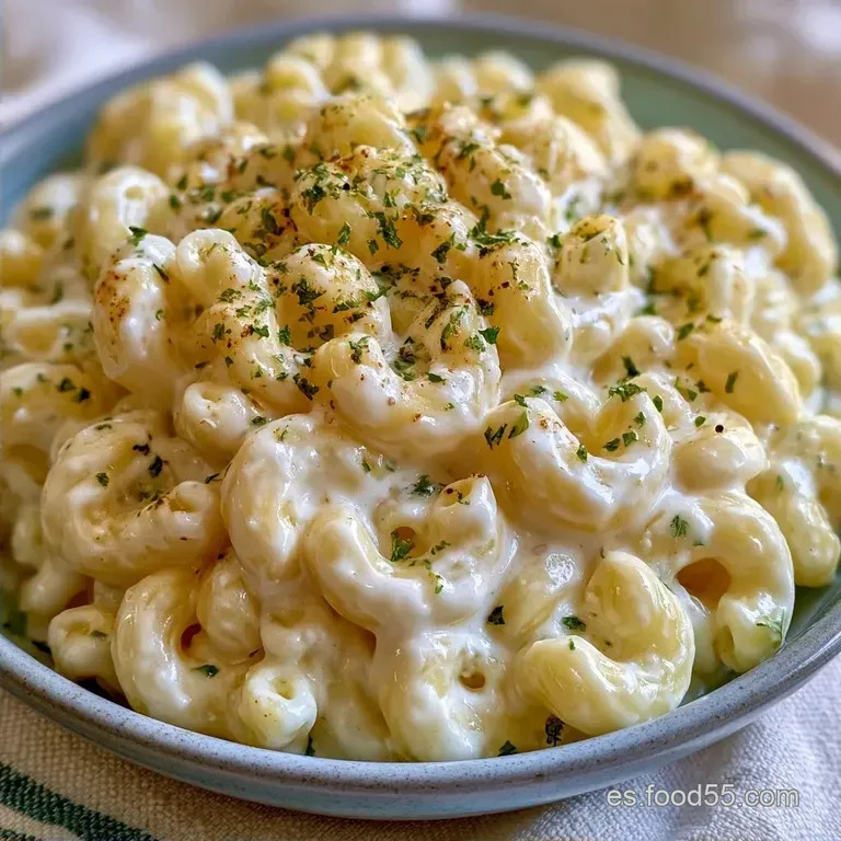 Macarrones Fr&iacute;os con Mayonesa Caseros y Cremosos