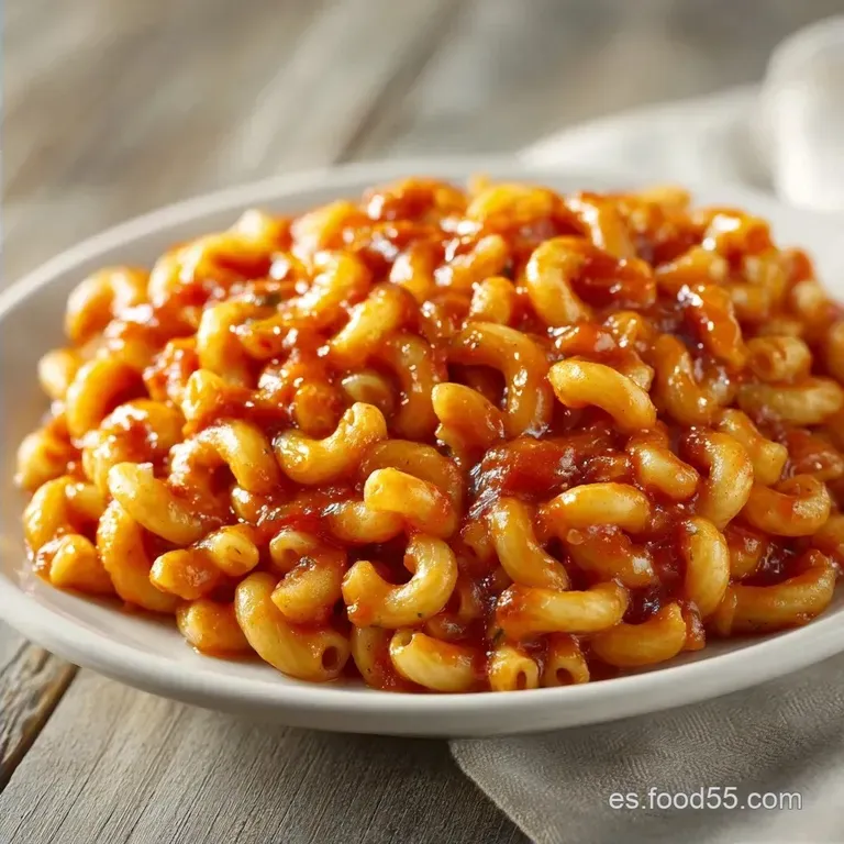 Macarrones Fr&iacute;os Tomate: Receta Nutritiva