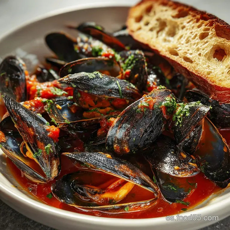 Mejillones a la Marinera