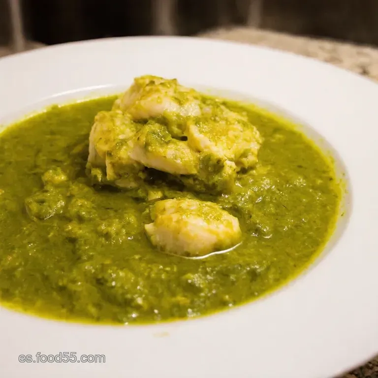 Merluza En Salsa Verde Con Almejas Un Cl&aacute;sico Espa&ntilde;ol presentation