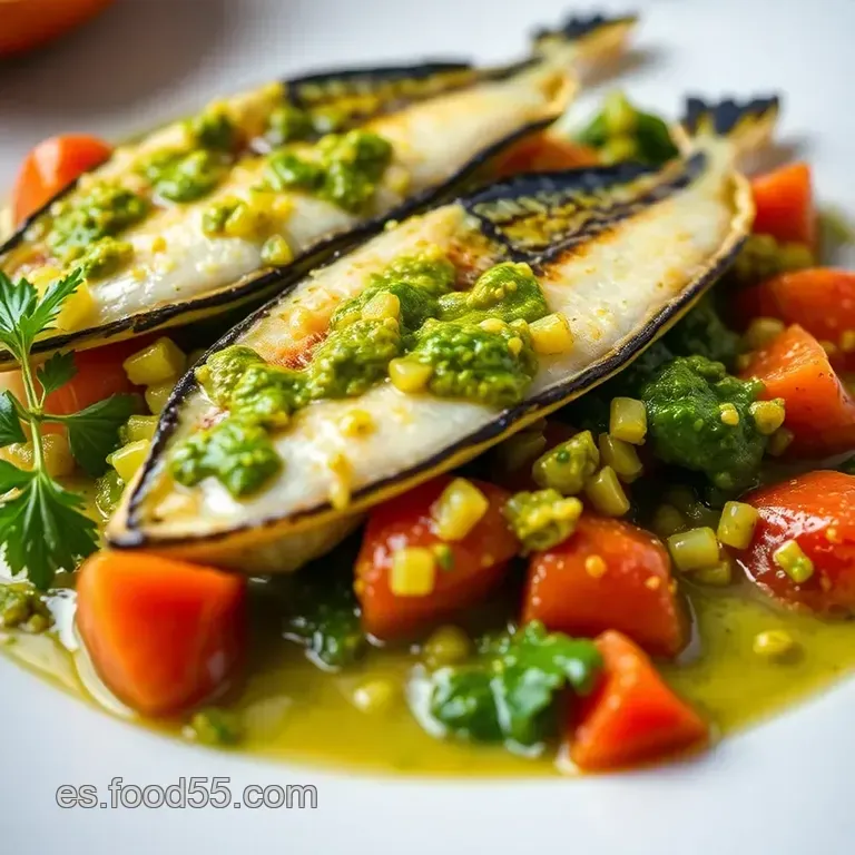 Merluza En Salsa Verde: Receta Tradicional Vasca presentation