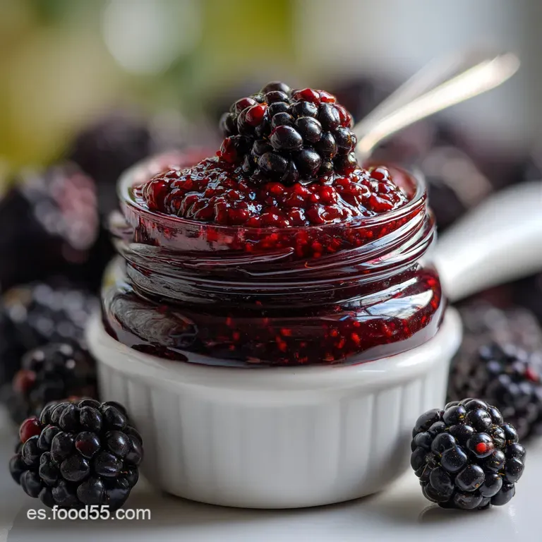 Mermelada de Moras: Un Tesoro Aterciopelado
