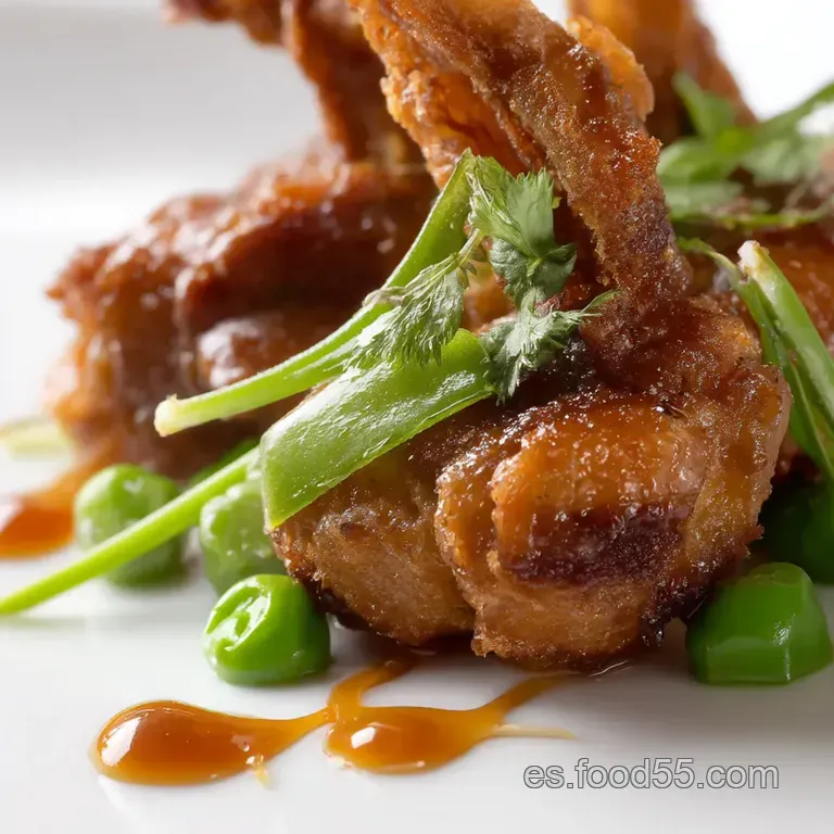 Mollejas De Ternera a La Gallega presentation