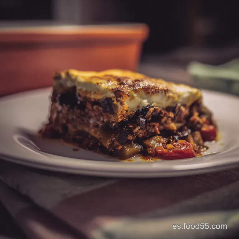 Moussaka Tradicional Griega