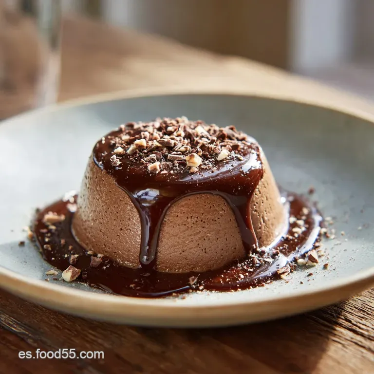 Mousse de Chocolate y Avellanas Estilo Ferrero