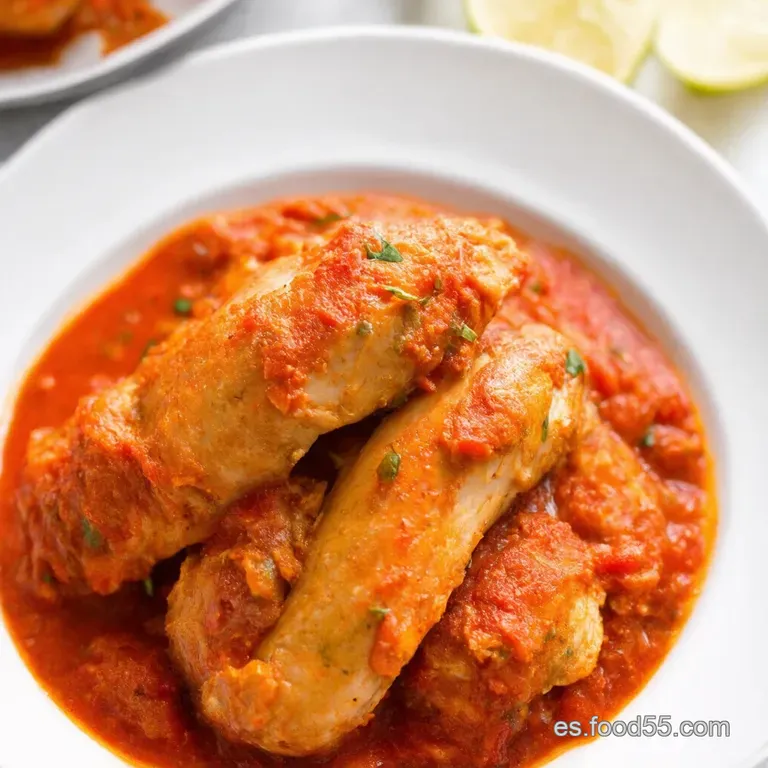 Muslitos de Pollo en Salsa Espa&ntilde;ola Cl&aacute;sica