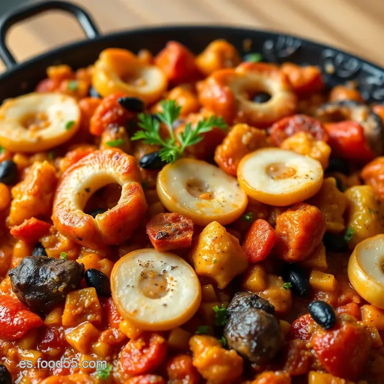 Paella De Pulpo a La Gallega: Un Arroz De Mar Para Celebrar! presentation