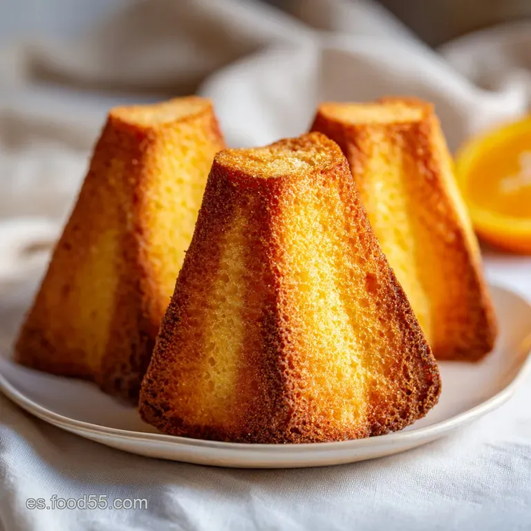 A slice of golden Pandoro cake, revealing a soft, fluffy interior, artfully presented with berry garnish.
