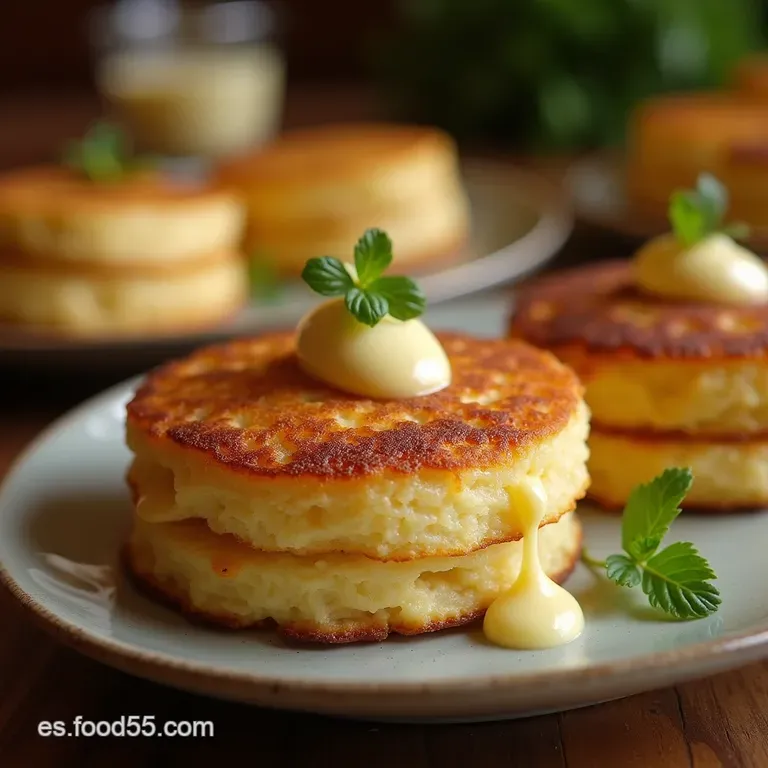 Panqueques De Avena Energ&iacute;a De Campe&oacute;n Suaves R&uacute;sticos Y Con El Toque Goloso De La Mantequilla De Man&iacute; presentation