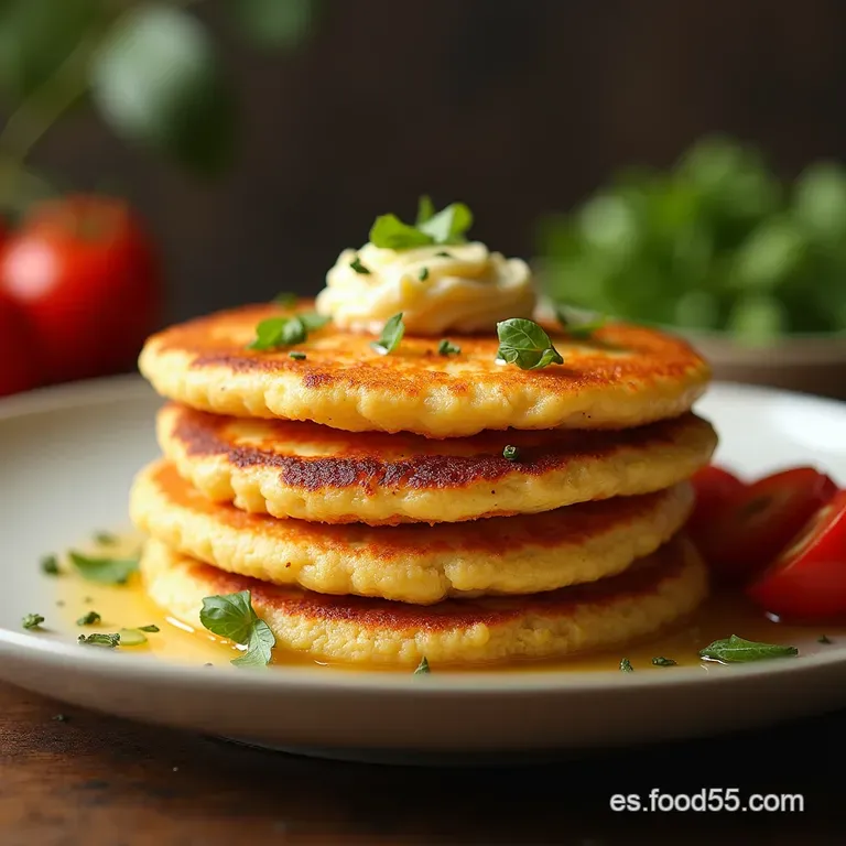 Panqueques de Avena y Pl&aacute;tano Esponjosos Sin Az&uacute;car A&ntilde;adida