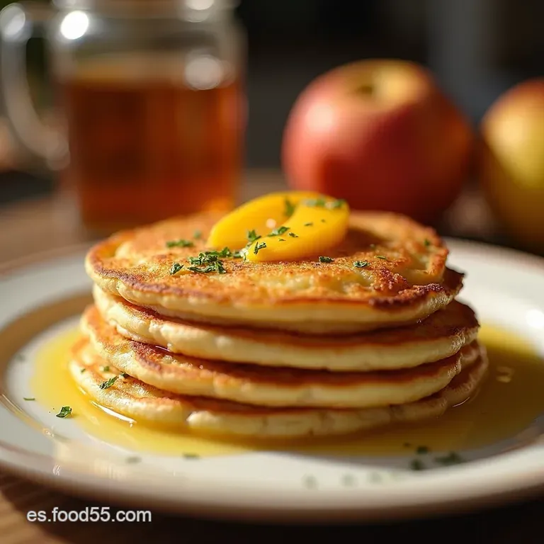 Panqueques De Avena Y Manzana Esponjosos El Desayuno De Abuela Optimizado presentation
