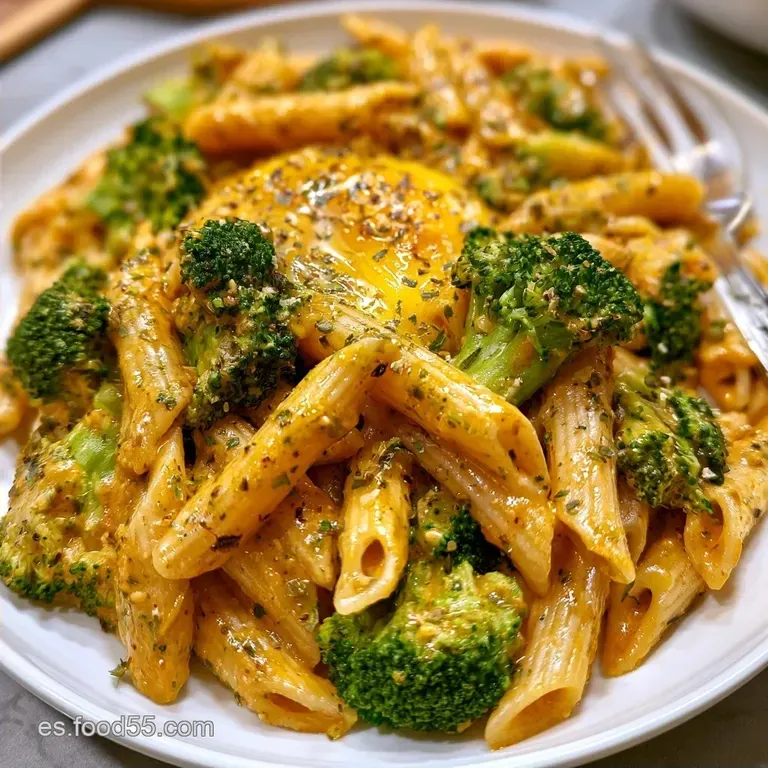 Pasta Con Brócoli Y Huevo en 30 Minutos