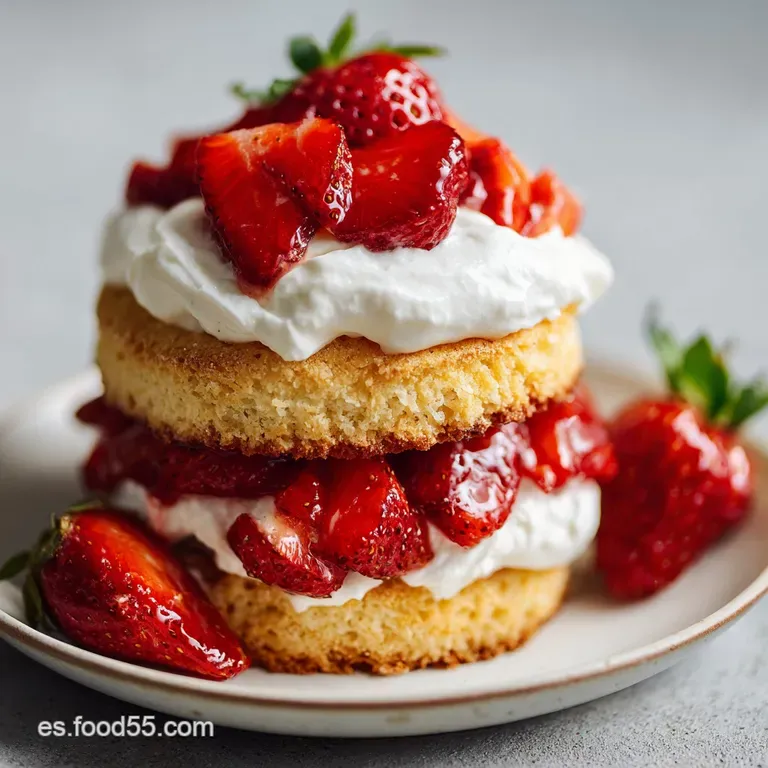 Homemade Strawberry Cake: Miga Aterciopelada