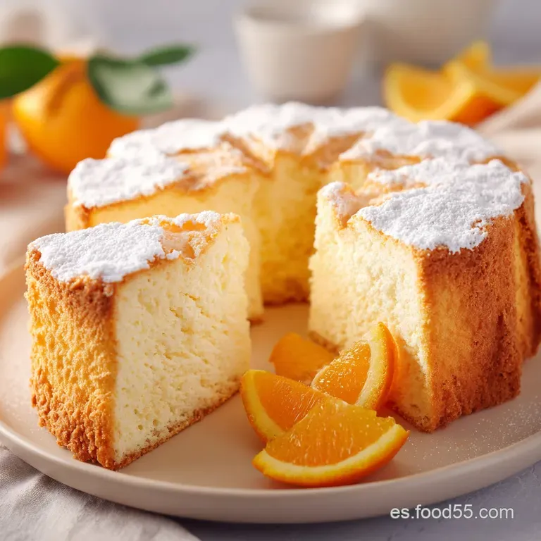 Pastel de Naranja Esponjoso: Receta Deliciosa