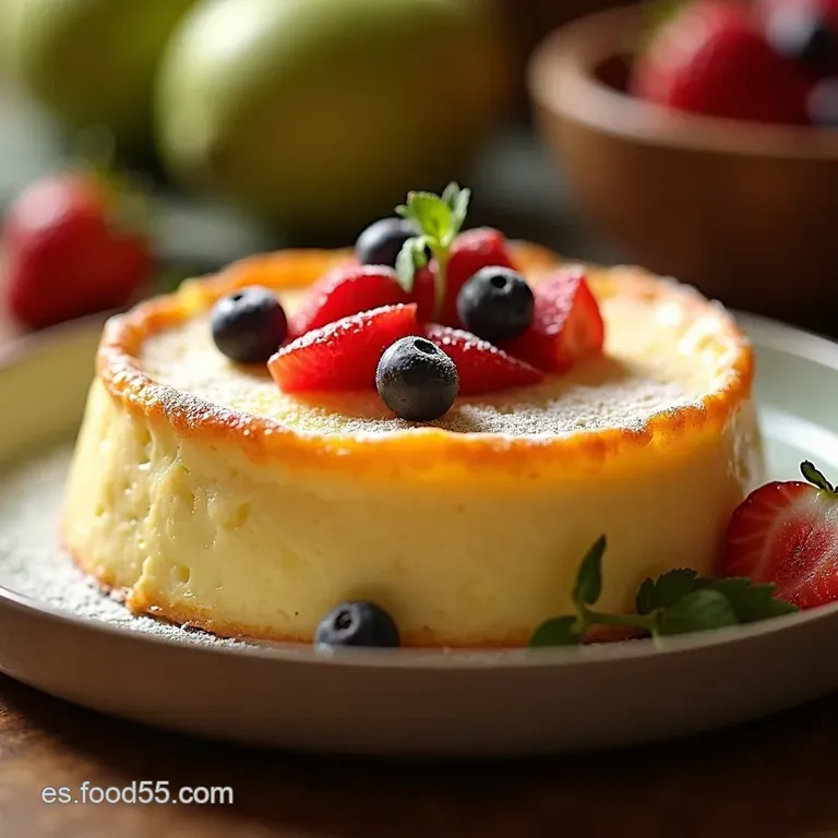 Pastel De Yogur Griego Esponjoso Y R&aacute;pido presentation