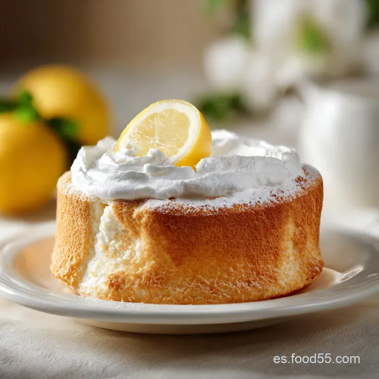Pastel Nube de Lim&oacute;n: Et&eacute;reo y Esponjoso