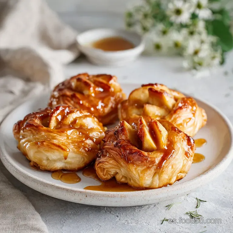 Pastelitos de Manzana Hojaldrados