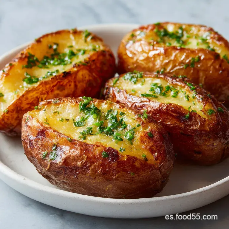 Patatas al Horno con Corteza Cristalina