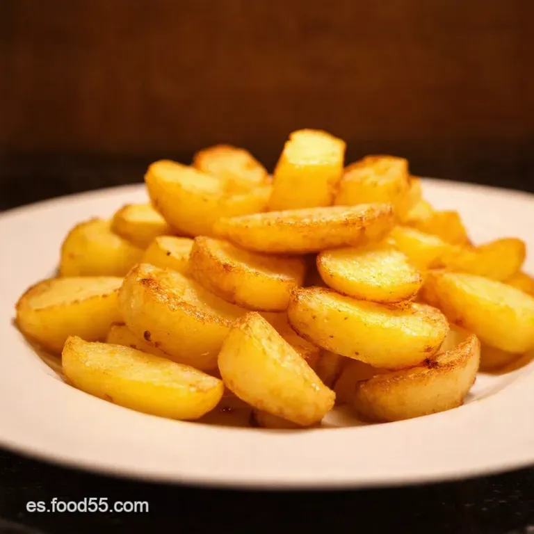 Patatas Fritas Al Horno Crujientes La Alegr&iacute;a Sin Remordimientos presentation