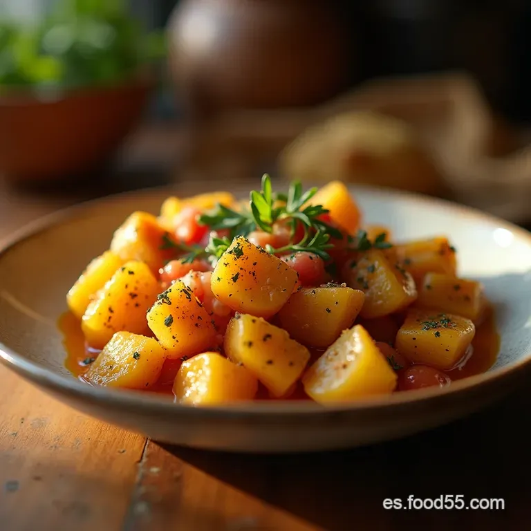 Patatas Con Bacalao a La Antigua El Secreto De La Abuela Revelado presentation