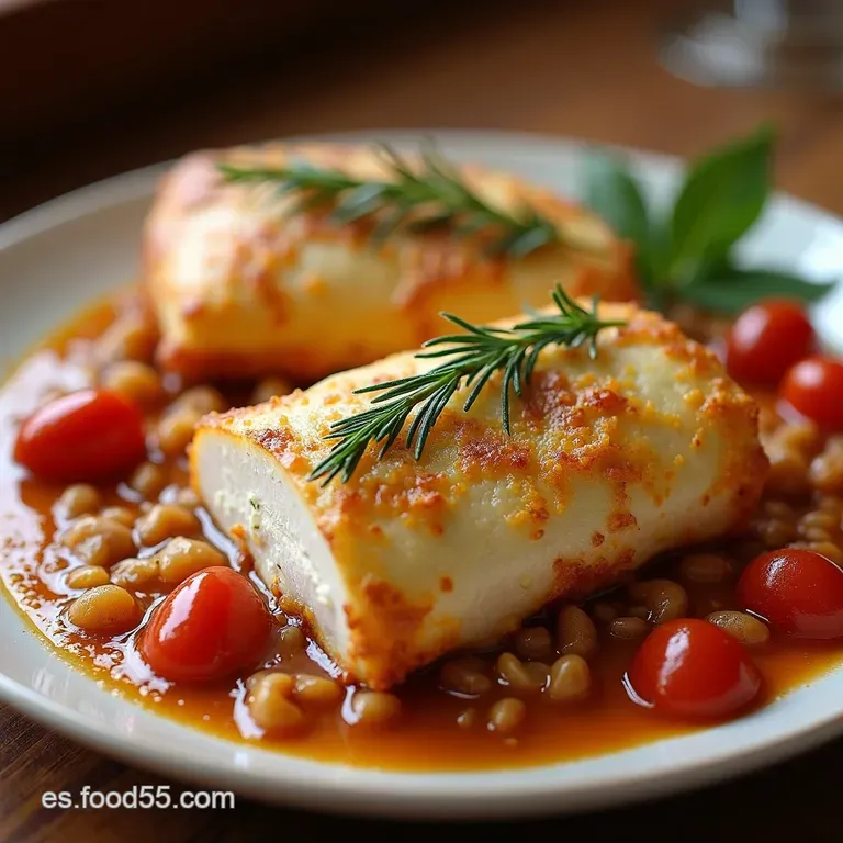Pechuga de Pavo Rellena Navide&ntilde;a con Duxelles