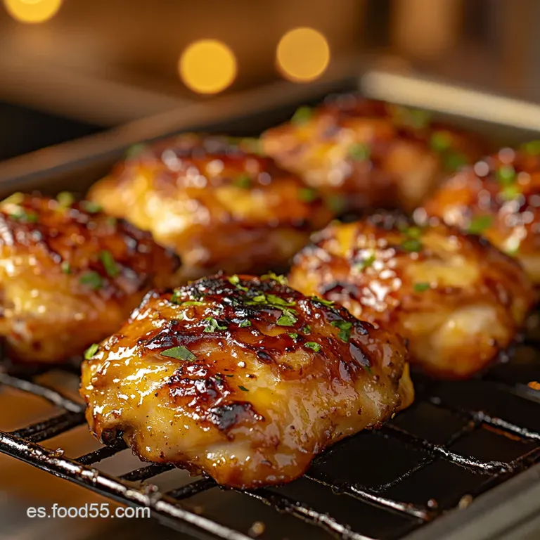 Pechugas De Pollo Jugosas Al Piment&oacute;n Ahumado En Air Fryer presentation